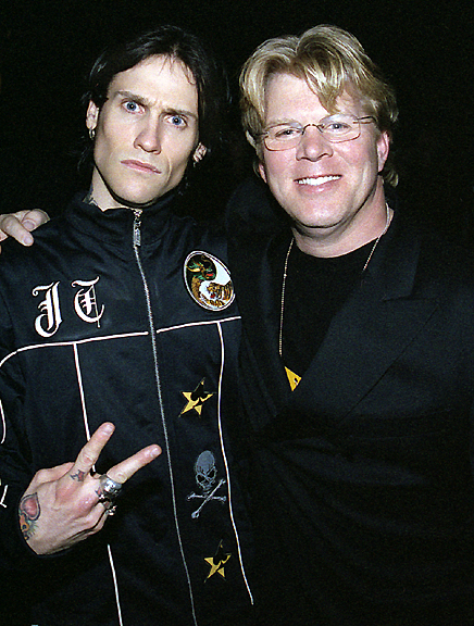 Josh Todd and Todd Meagher during the Todd Entertainment LLC partnership
